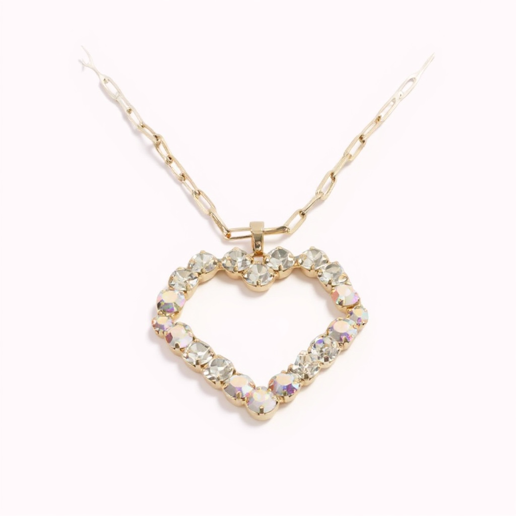 Collana cuore infinito
