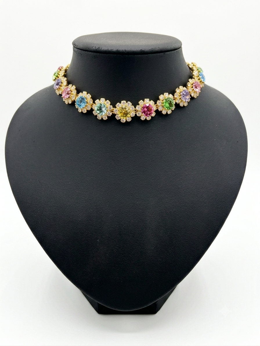 Choker fiorellini