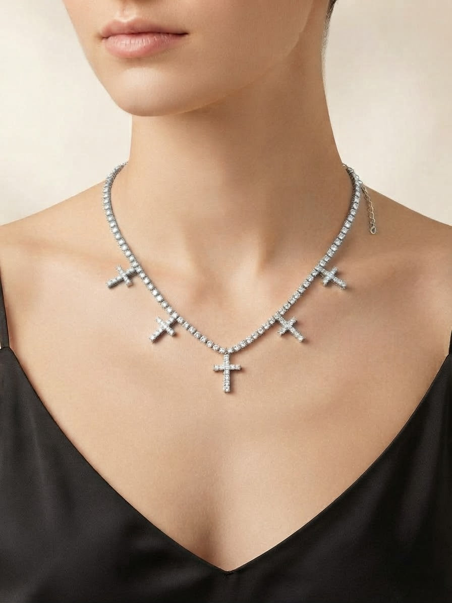 Girocollo Multi Cross